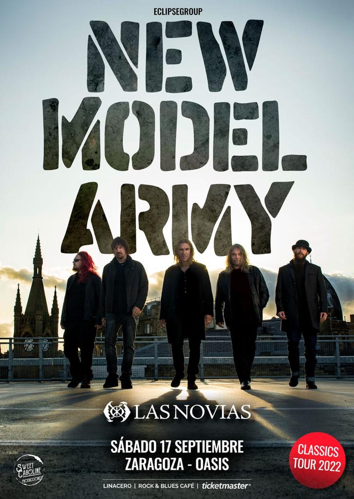 New Model Army traerán a España su gira Classics Tour 2022