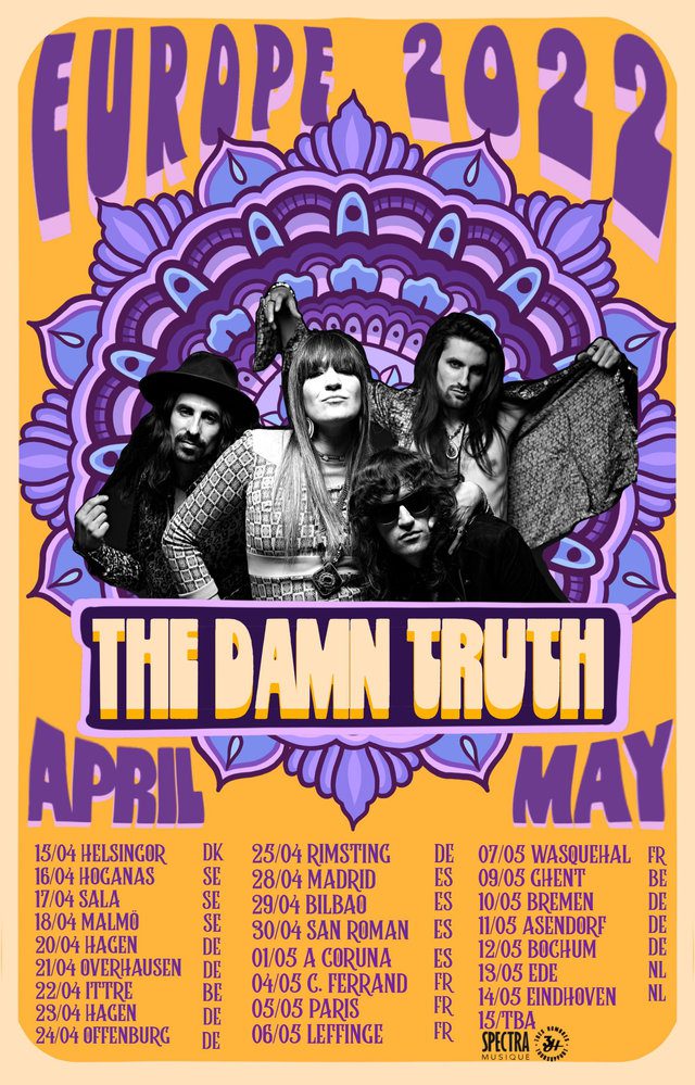 The Damn Truth presentan su gira europea