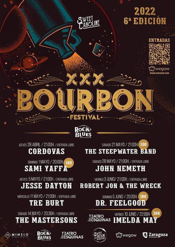 Imelda May y Steepwater Band en el XXX Bourbon Festival