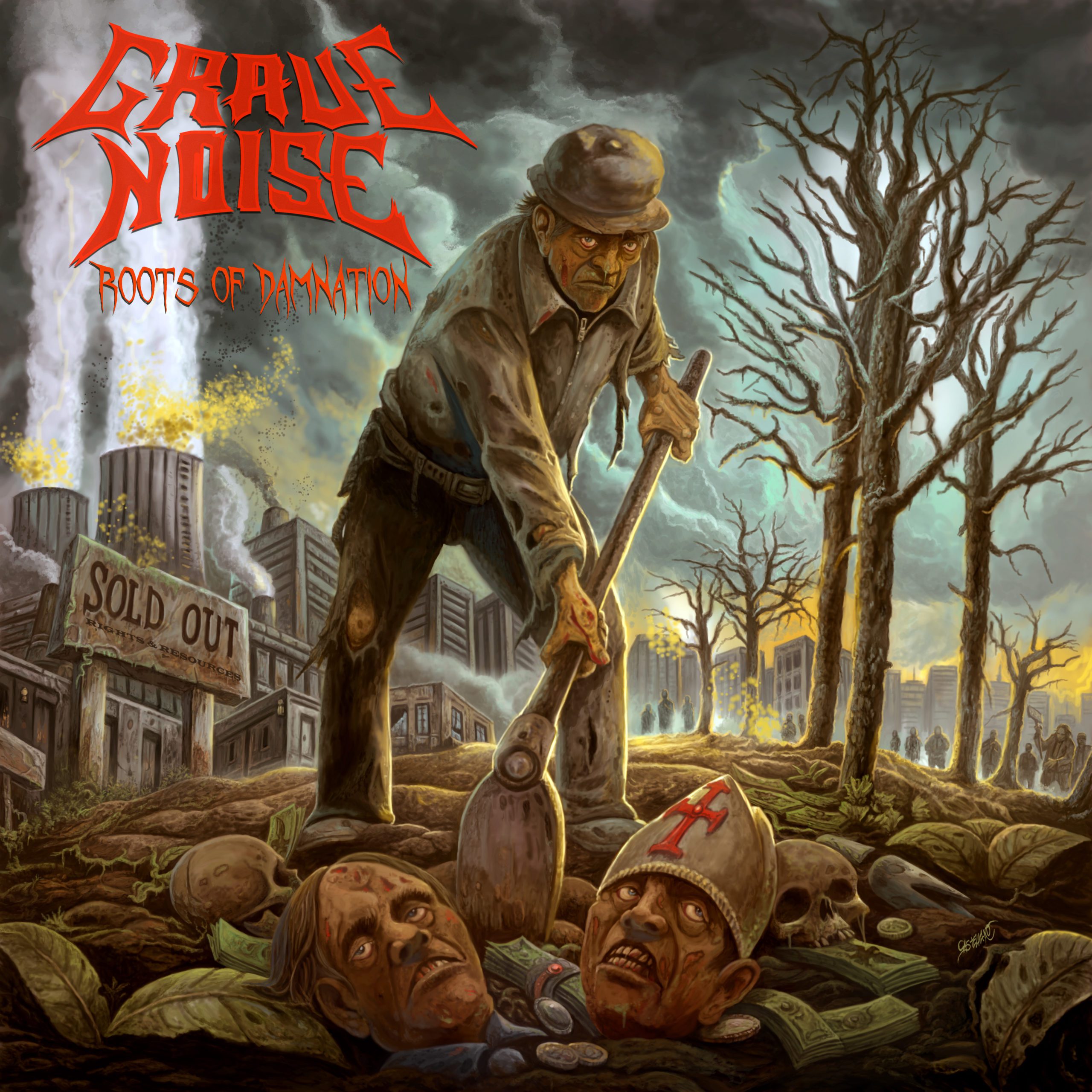‘ROOTS OF DAMNATION’ el nuevo álbum de Grave Noise ya está disponible