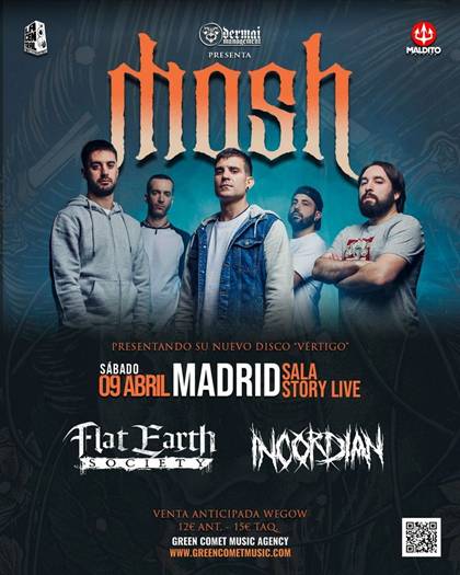 MOSH llega a Madrid con su ‘VERTIGO TOUR’
