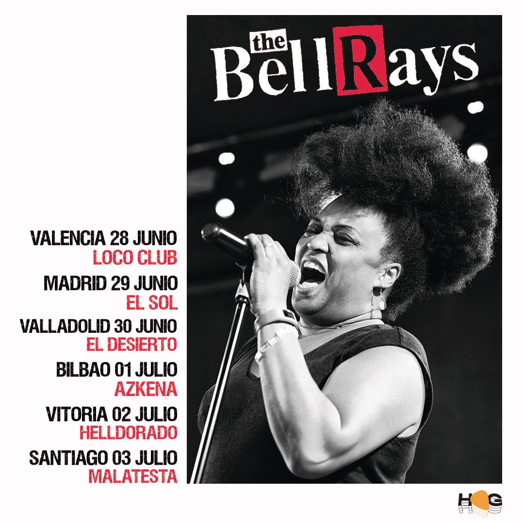 Los norteamericanos THE BELLRAYS anuncian su gira española en junio
