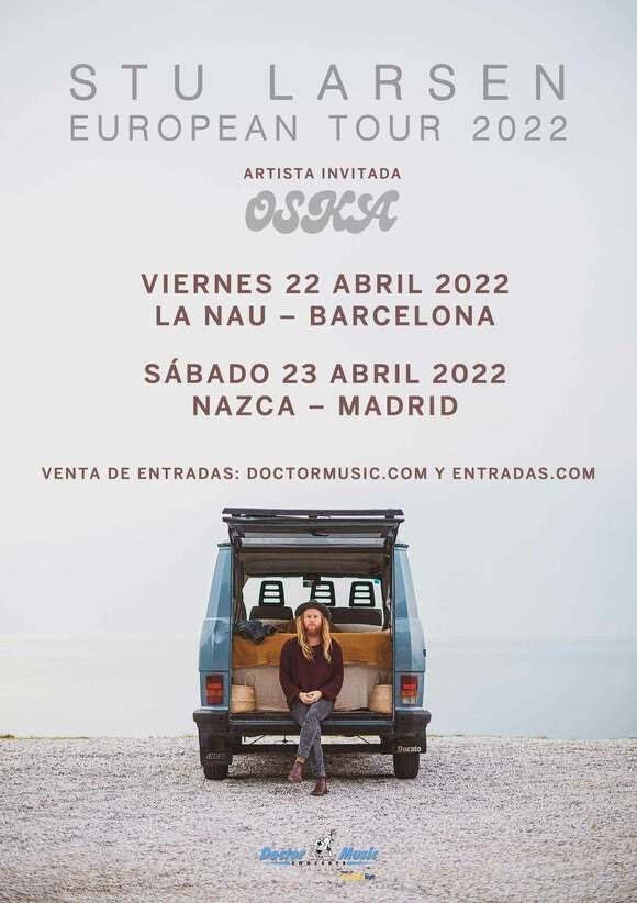 Stu Larsen llega a España el 22 y 23 de abril