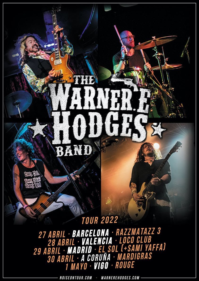 Empieza la gira española de WARNER E. HODGES BAND
