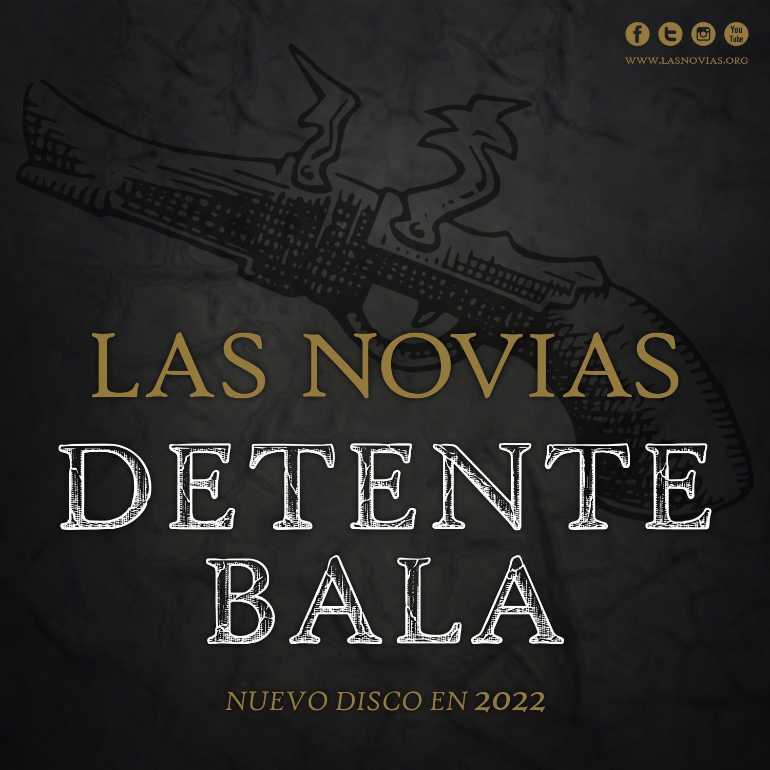 LAS NOVIAS presentan el vídeo de “Misericorde” primer avance de Detente Bala