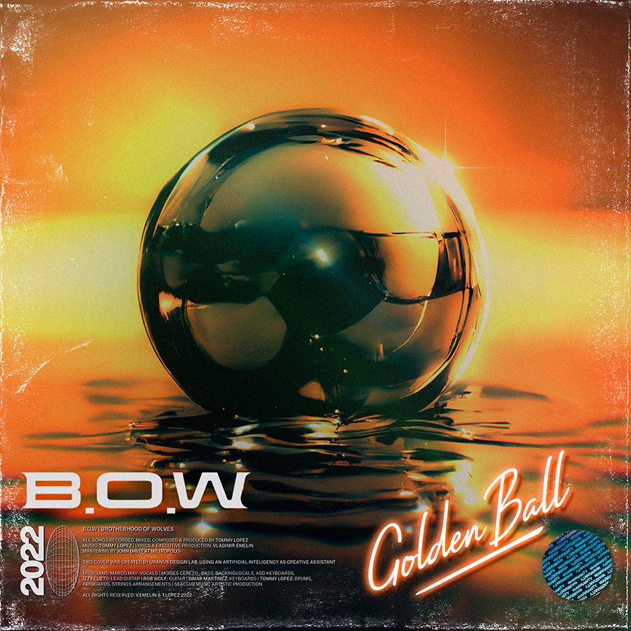B.O.W (Brotherhood Of Wolves) presentan «Golden Ball», single adelanto de su próximo álbum