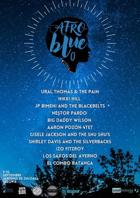 AFRO BLUE anuncia su cartel por días con lo más nutrido del panorama internacional y nacional de blues, funk y soul