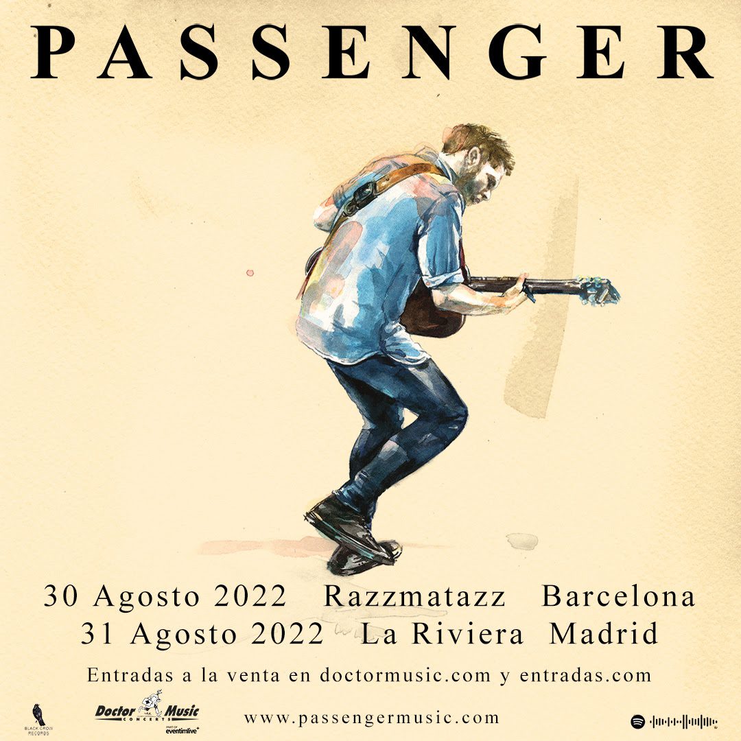 PASSENGER regresa a España a finales de agosto