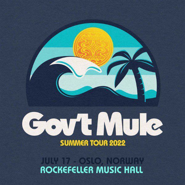 GOV’T MULE Rockefeller Music Hall, Oslo.  Domingo, (17/07/2022)