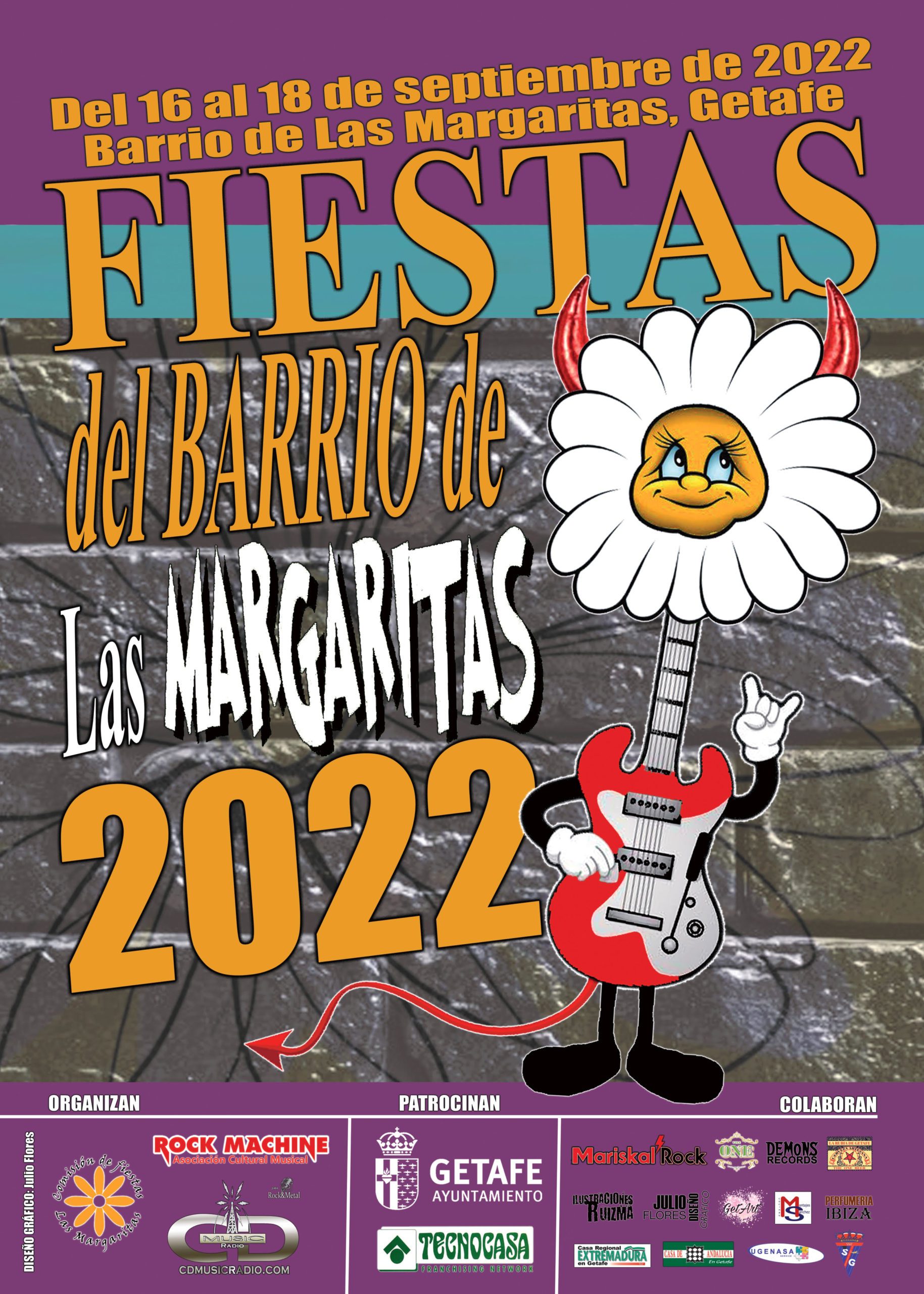 MARGARITAS ROCK 2022 , Getafe (Madrid)