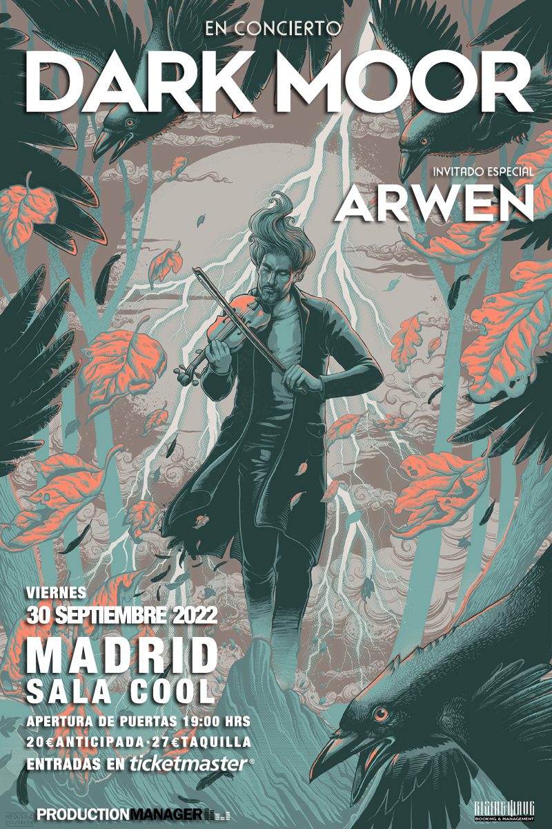 DARK MOOR + Arwen en Madrid el día 30