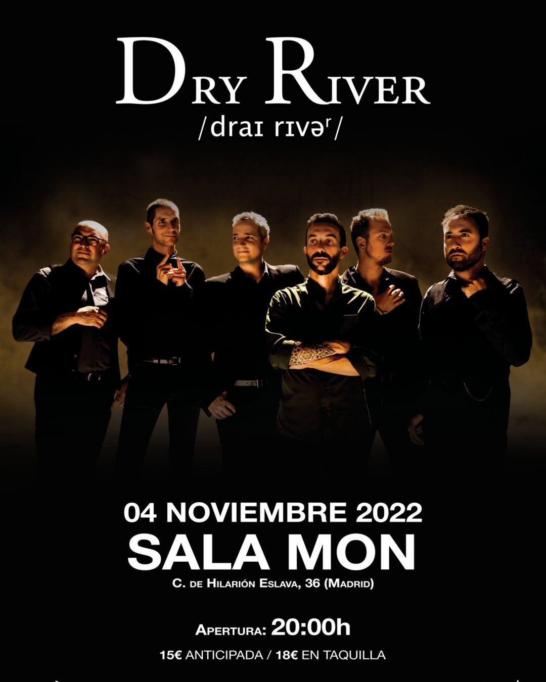 Concierto de Dry River mañana 4 de noviembre Sala Mon