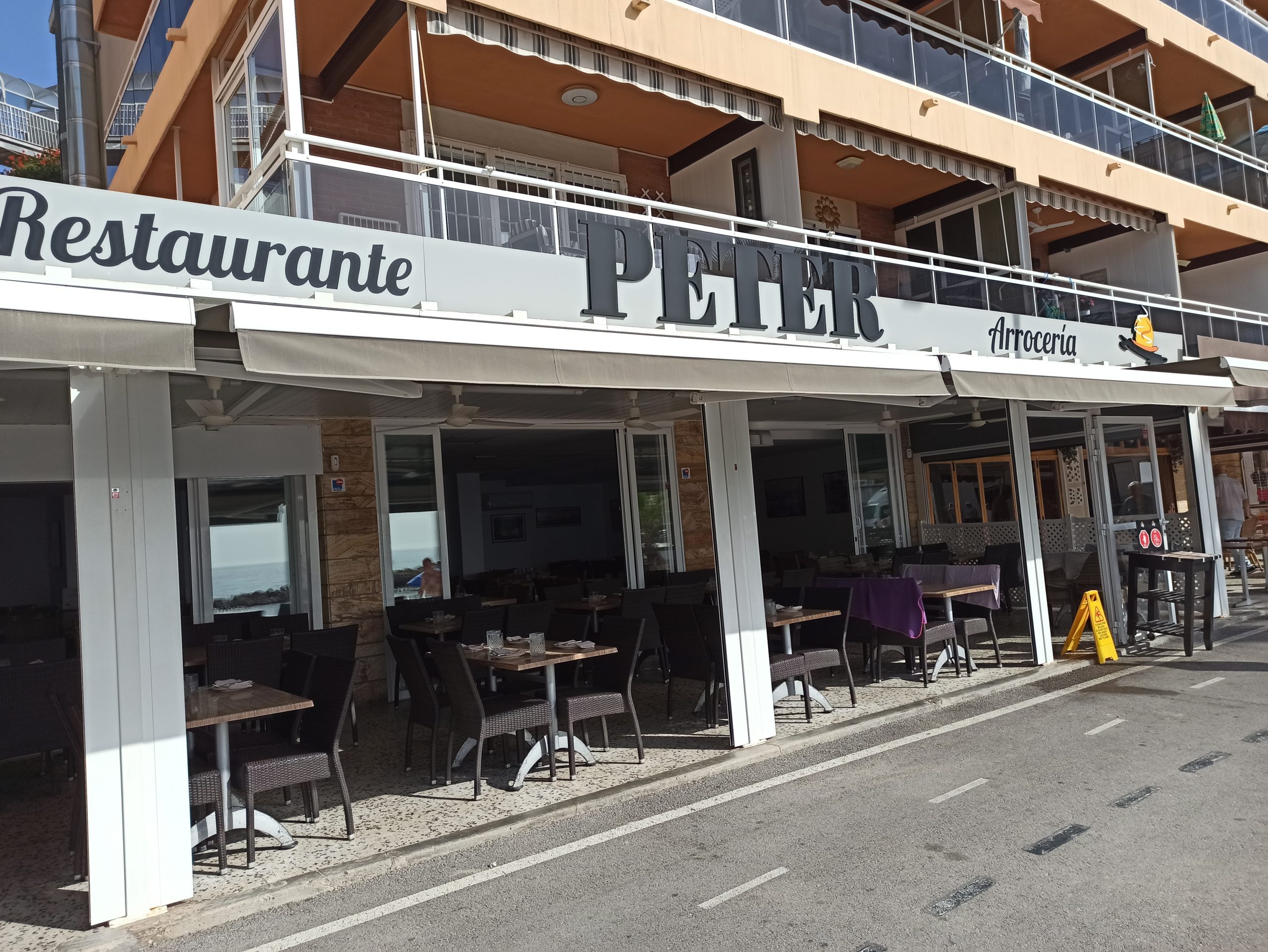 Restaurante Peter (Cala Finestrat) (Alicante)