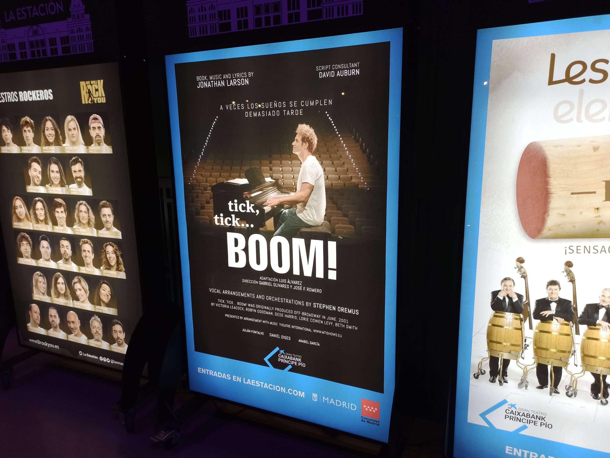 Musical Tick, tick… boom en el Gran Teatro Caixabank Píncipe Pío (Madrid)