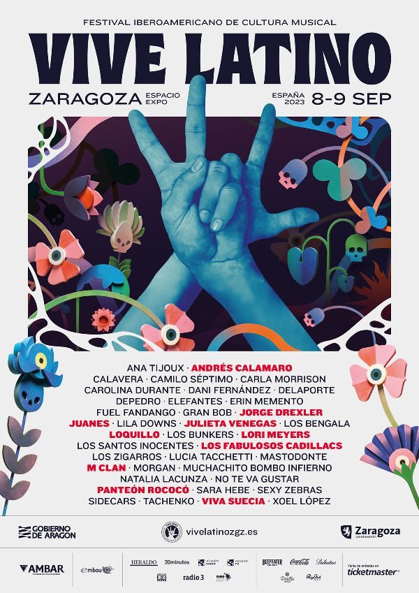 El Festival Vive Latino regresa a Zaragoza los días 8 y 9 de septiembre de 2023