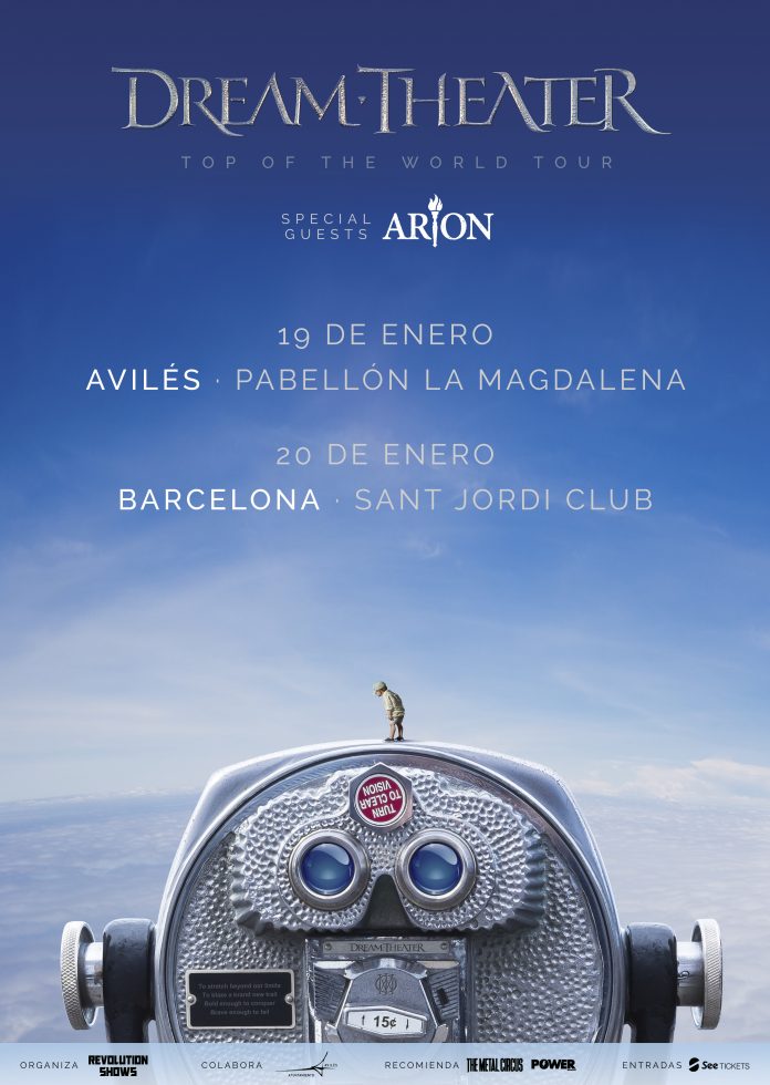 Crónica de Dream Theater + Arion en Barcelona