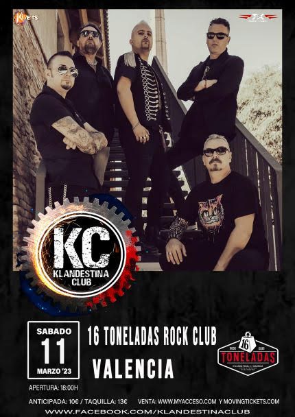 Klandestina Club presentará su segundo disco de estudio en Valencia el 11 de marzo
