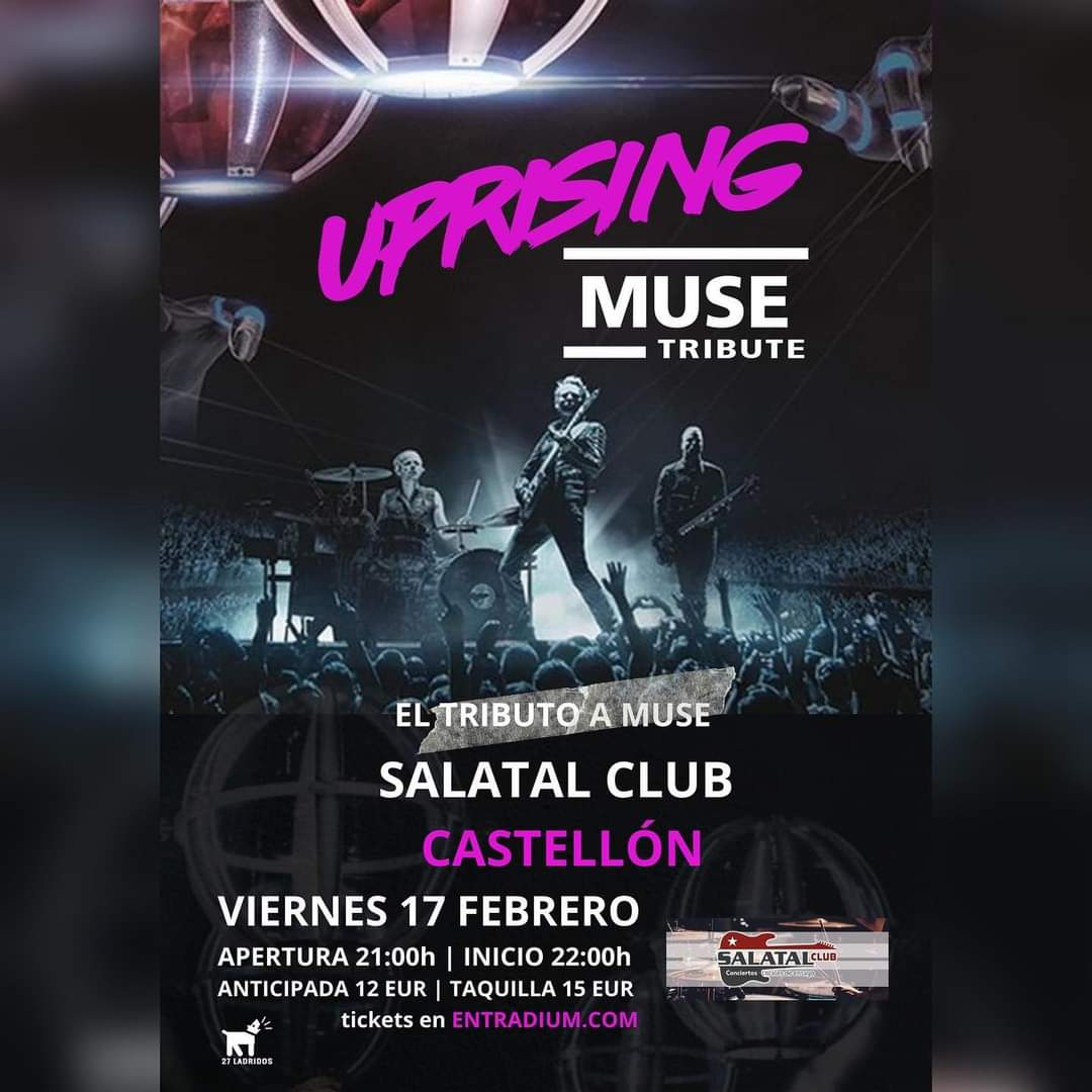 Previa del concierto de Uprising ‘Muse Tribute’