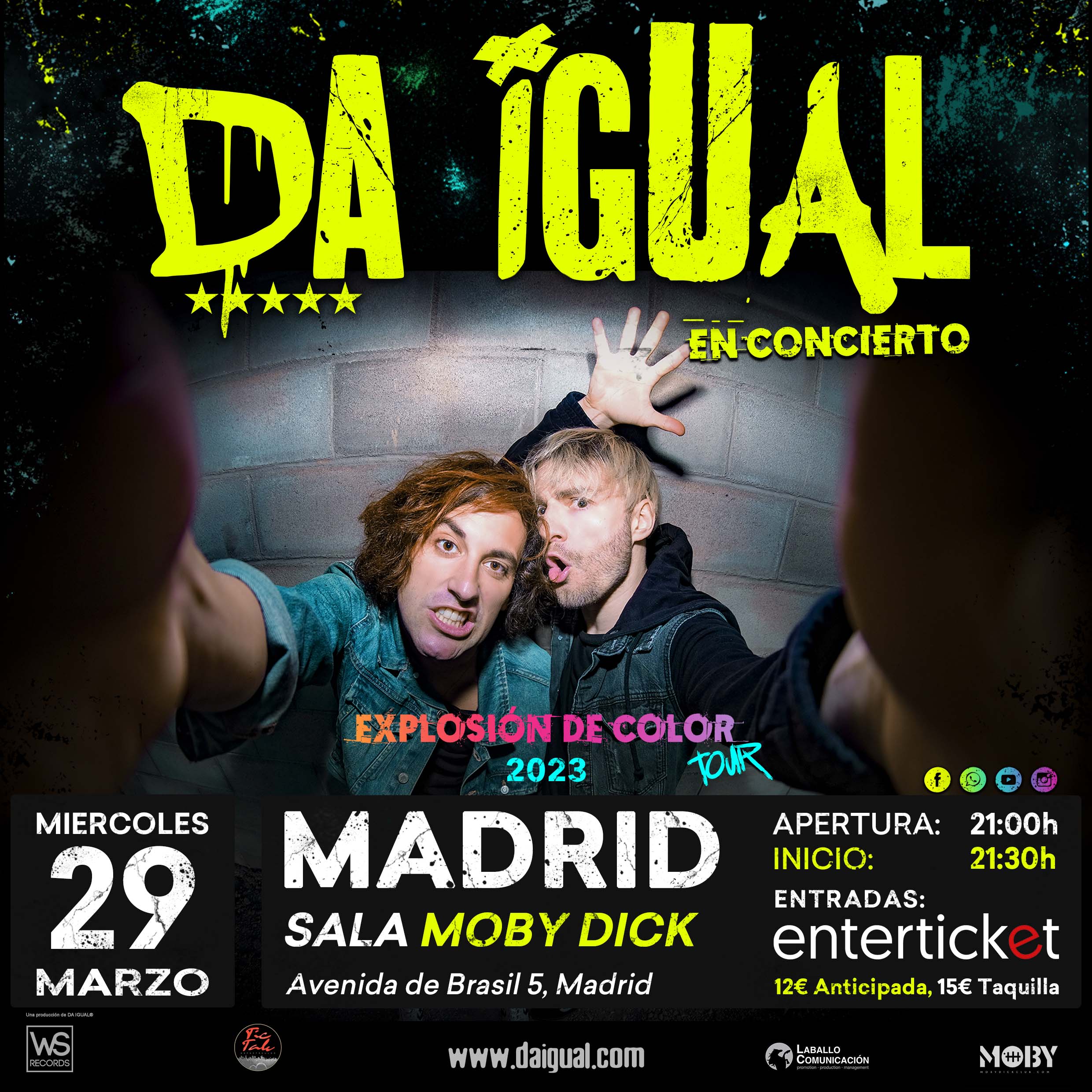 Fiesta Presentación en directo de DA IGUAL en Madrid