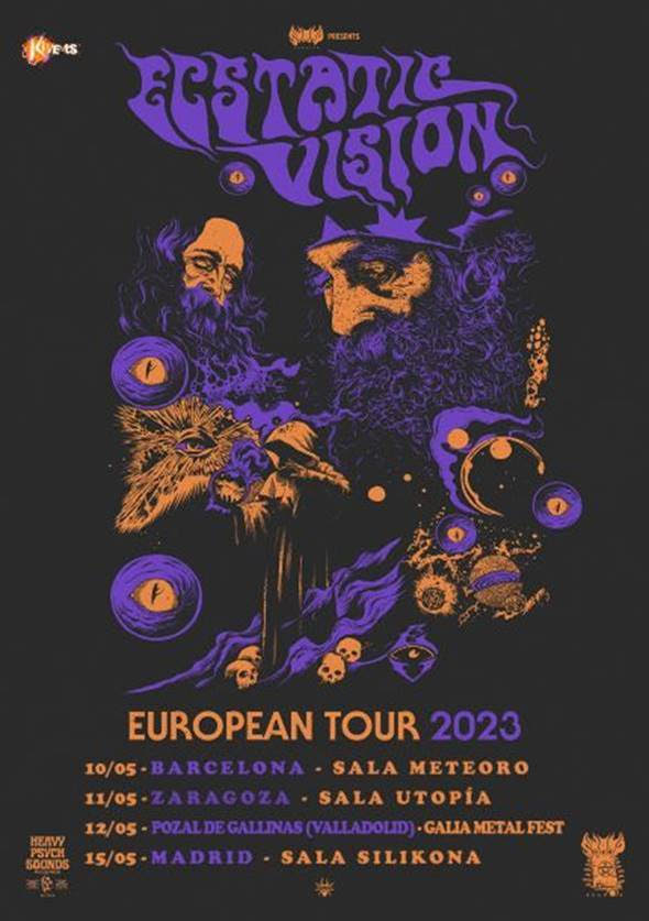 Ecstatic Vision presentan su nueva gira en España
