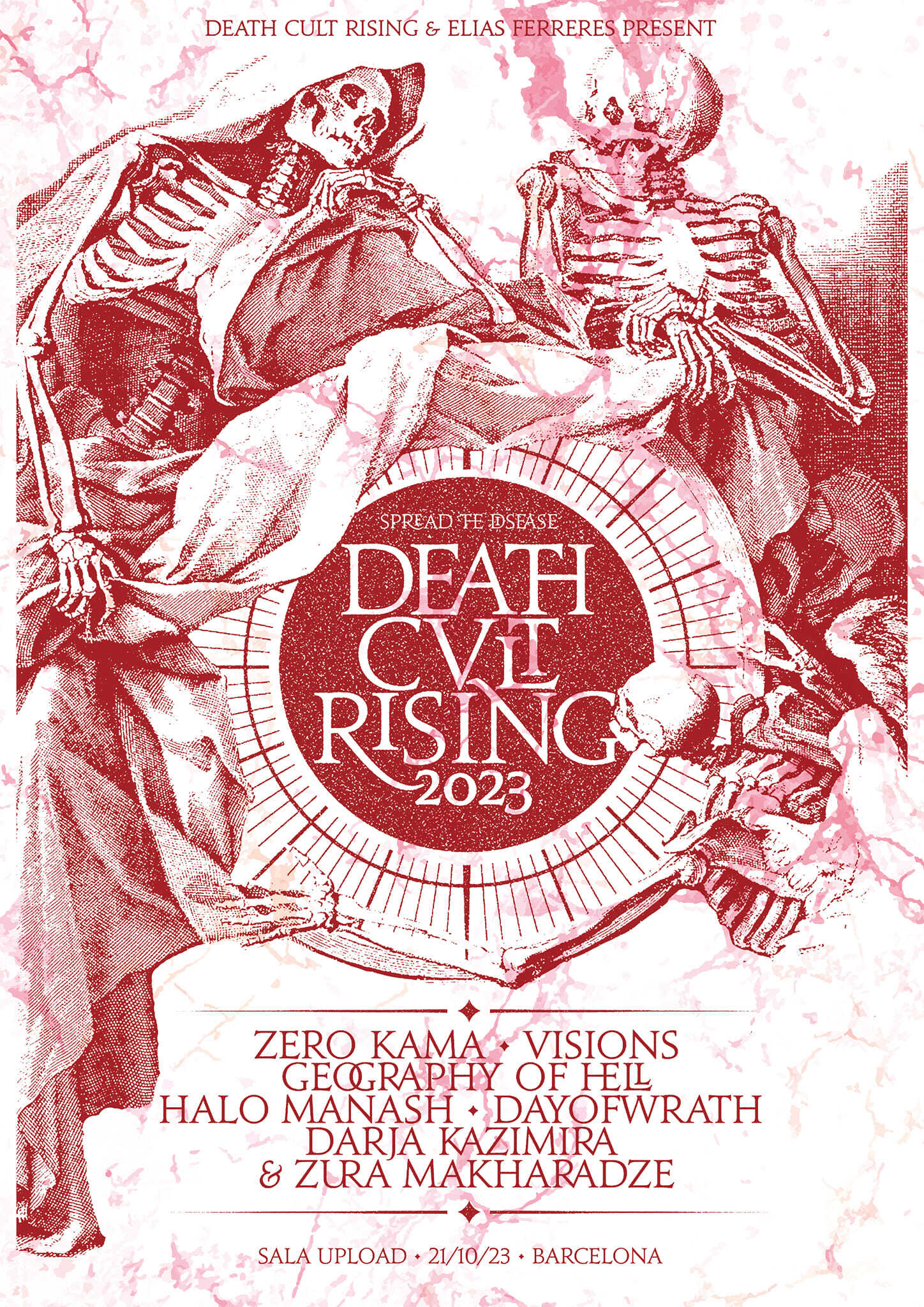 Cartel completo y entradas del Death Cult Rising 2023