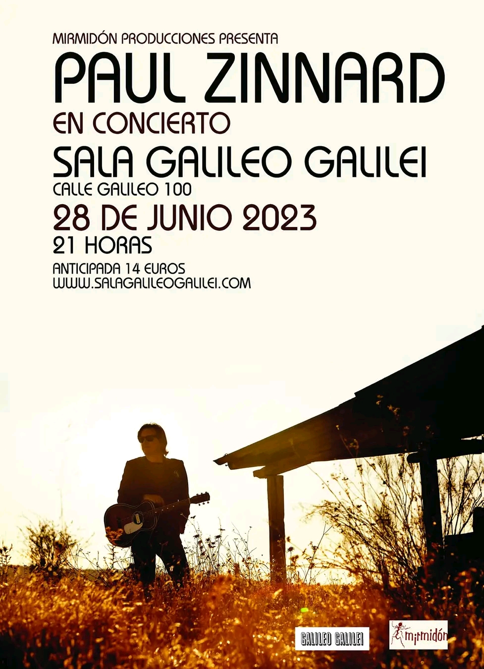 PAUL ZINNARD, presenta disco en MADRID