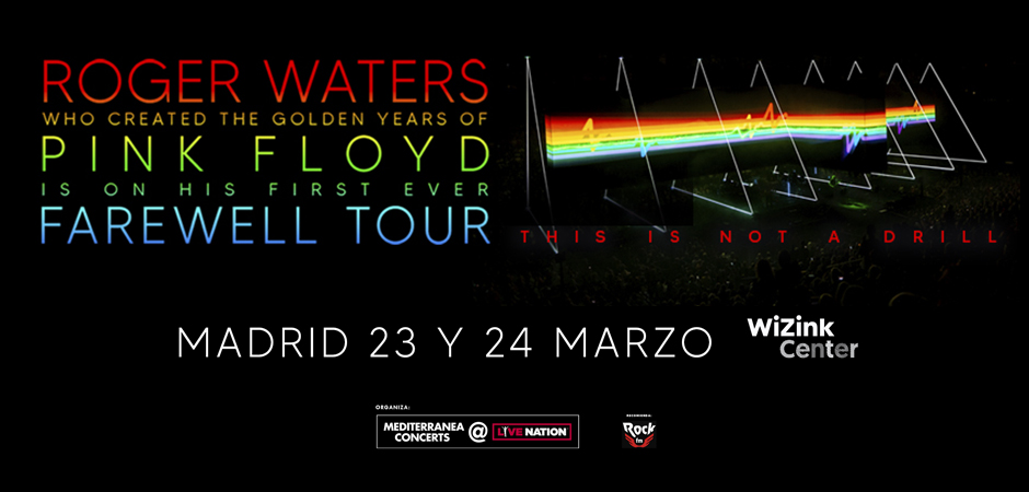 Crónica del concierto de Roger Waters en el WiZink Center de Madrid (23/03/2023)
