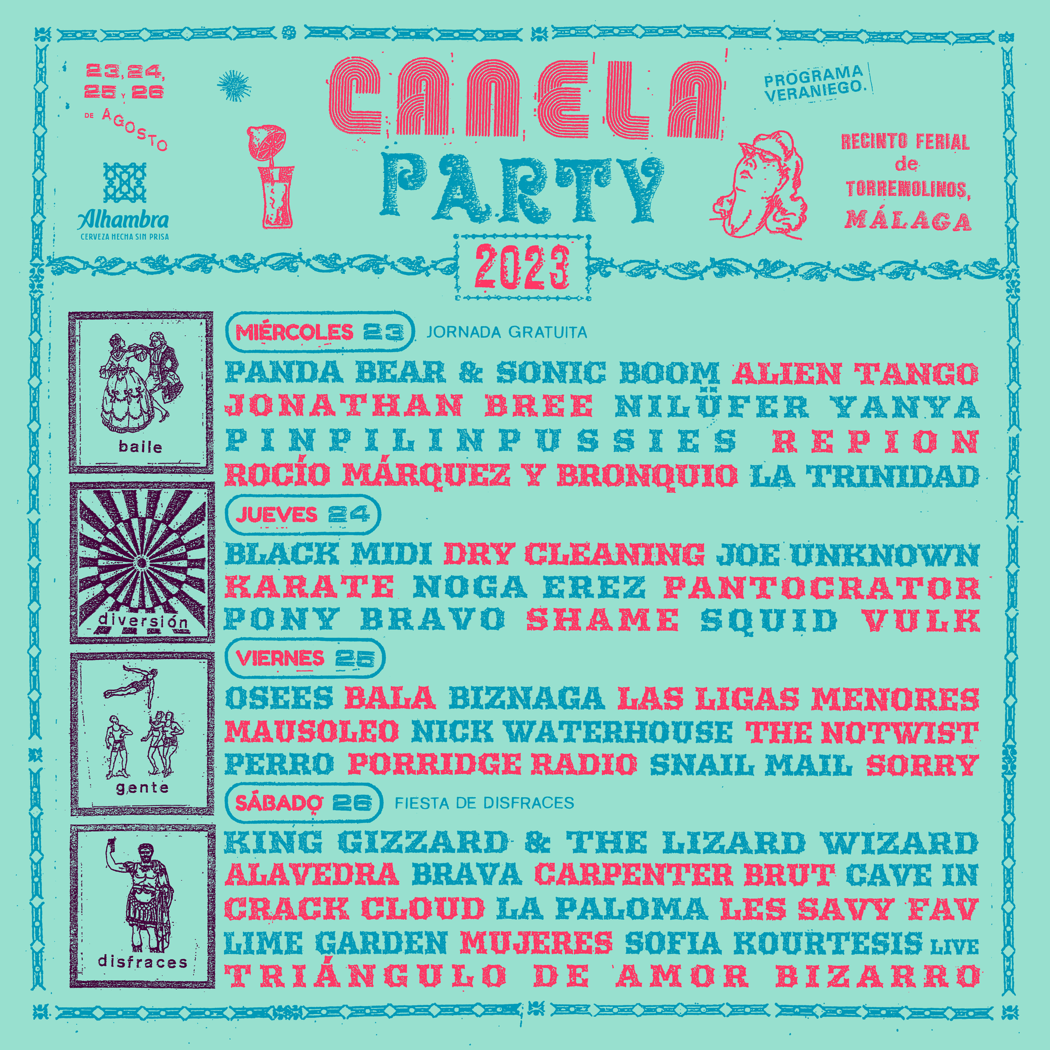 Próxima celebración del festival Canela Party 2023