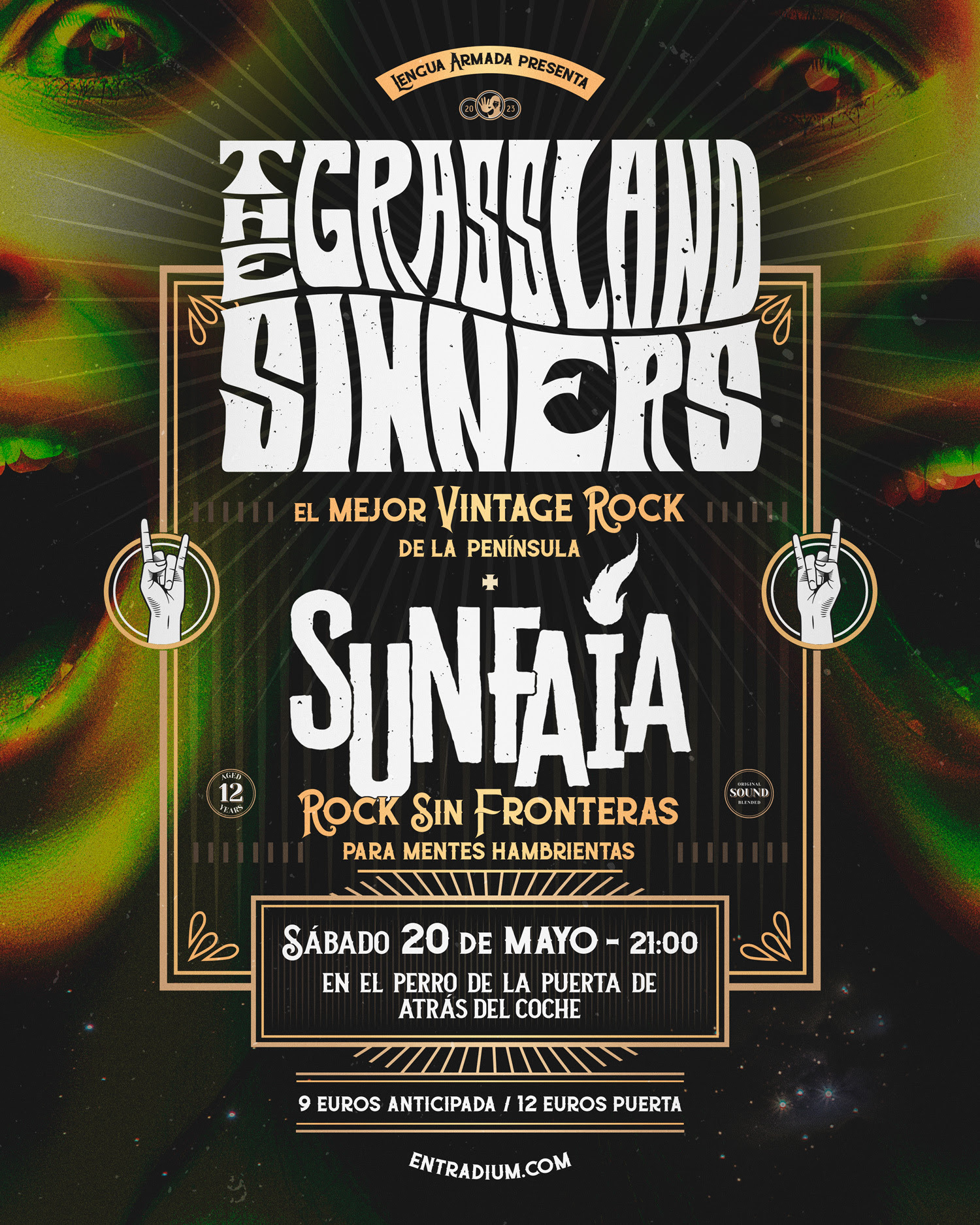 The Grassland Sinners + Sunfaia en Madrid el día 20