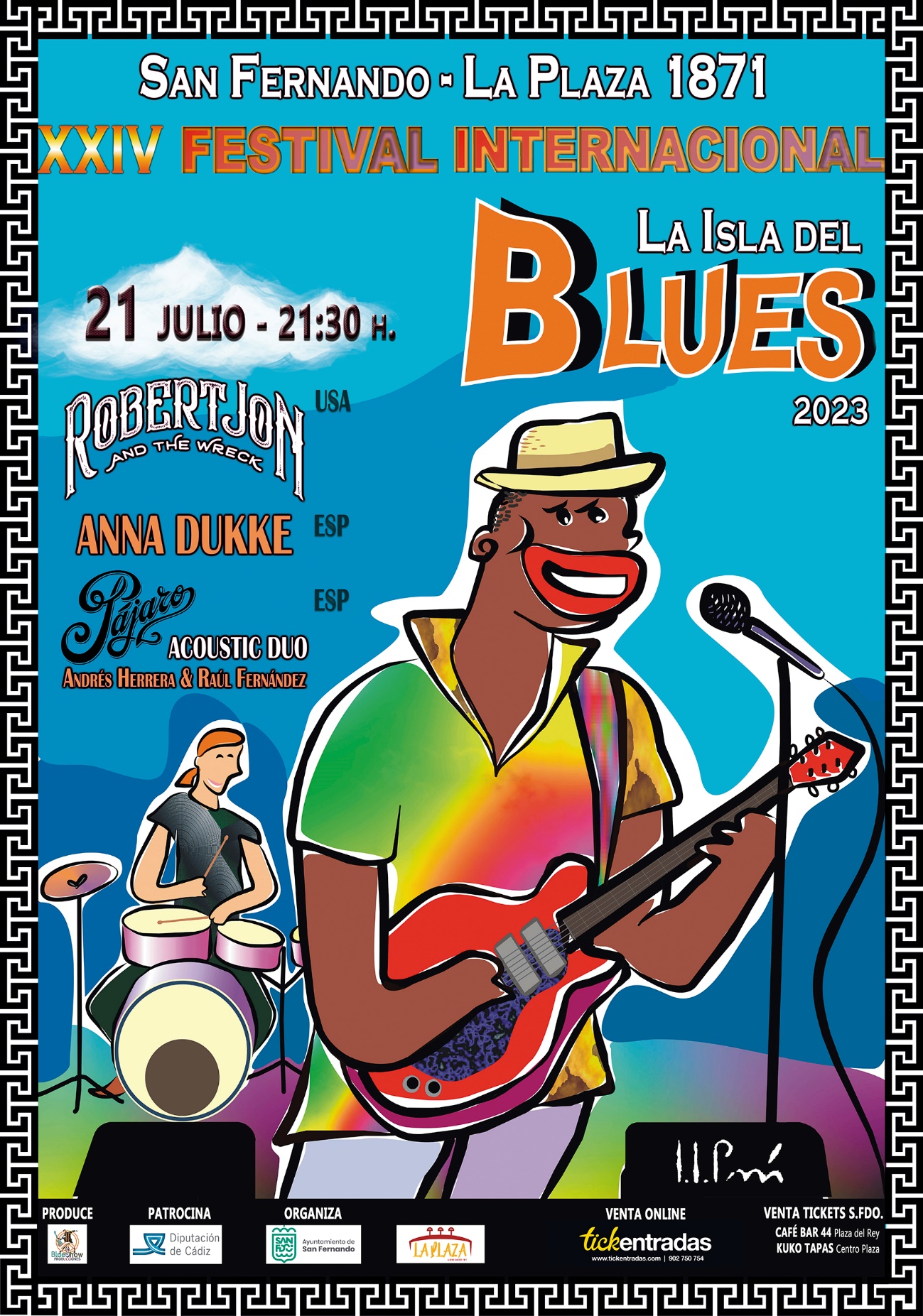 XXIV Festival La Isla del Blues | La Plaza 1871-SAN FERNANDO
