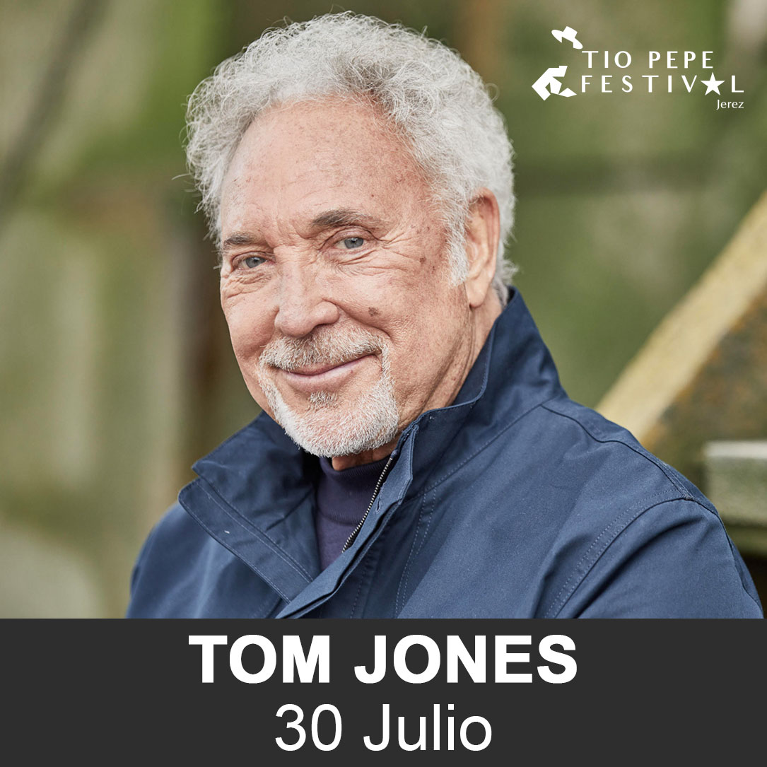 TOM JONES celebra más de medio siglo de carrera musical en Tío Pepe Festival