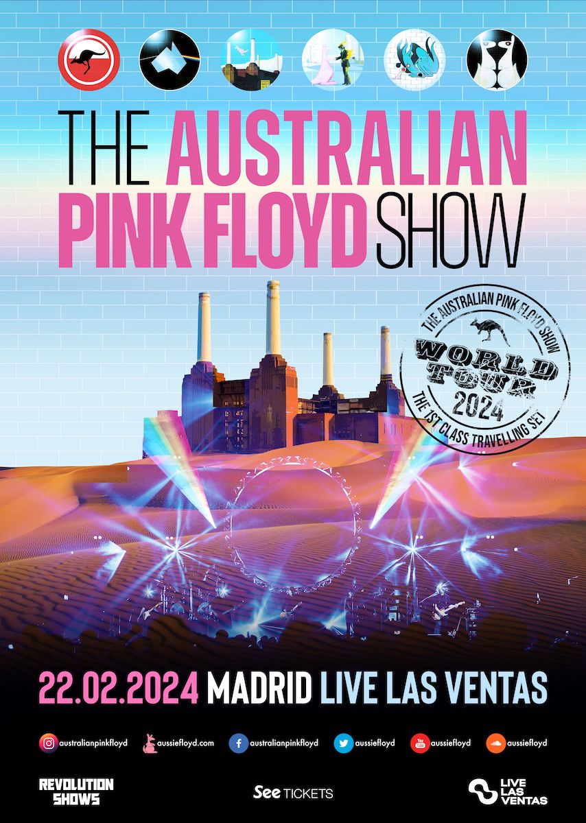 THE AUSTRALIAN PINK FLOYD SHOW en MADRID en FEBRERO DE 2024