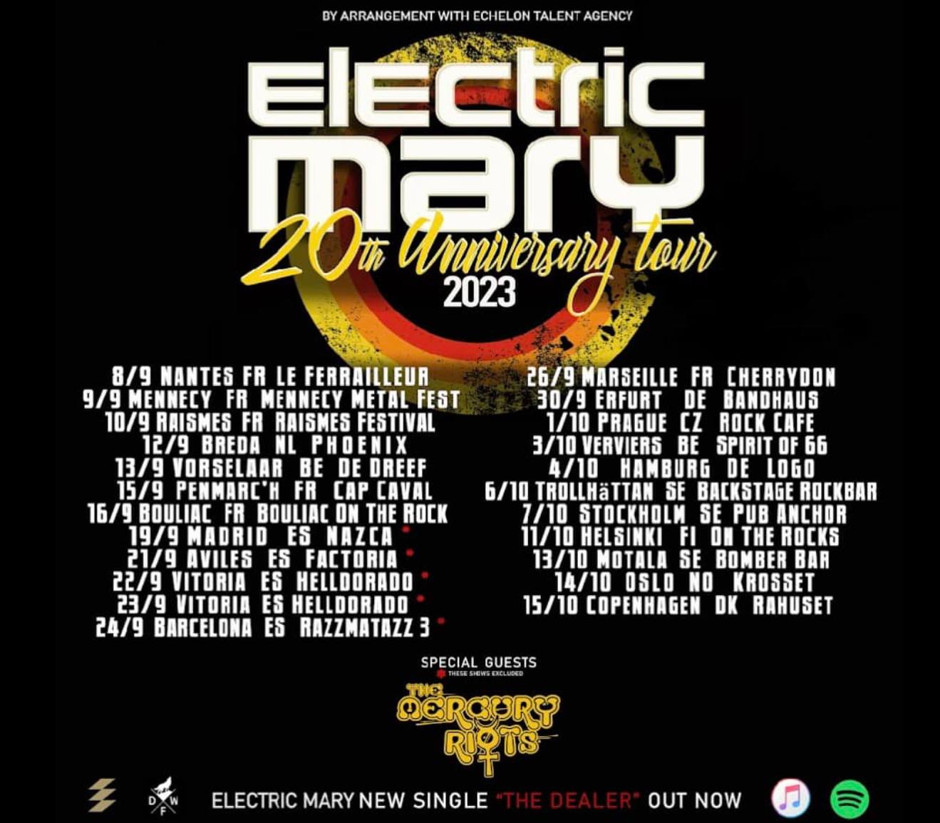 Electric Mary en septiembre