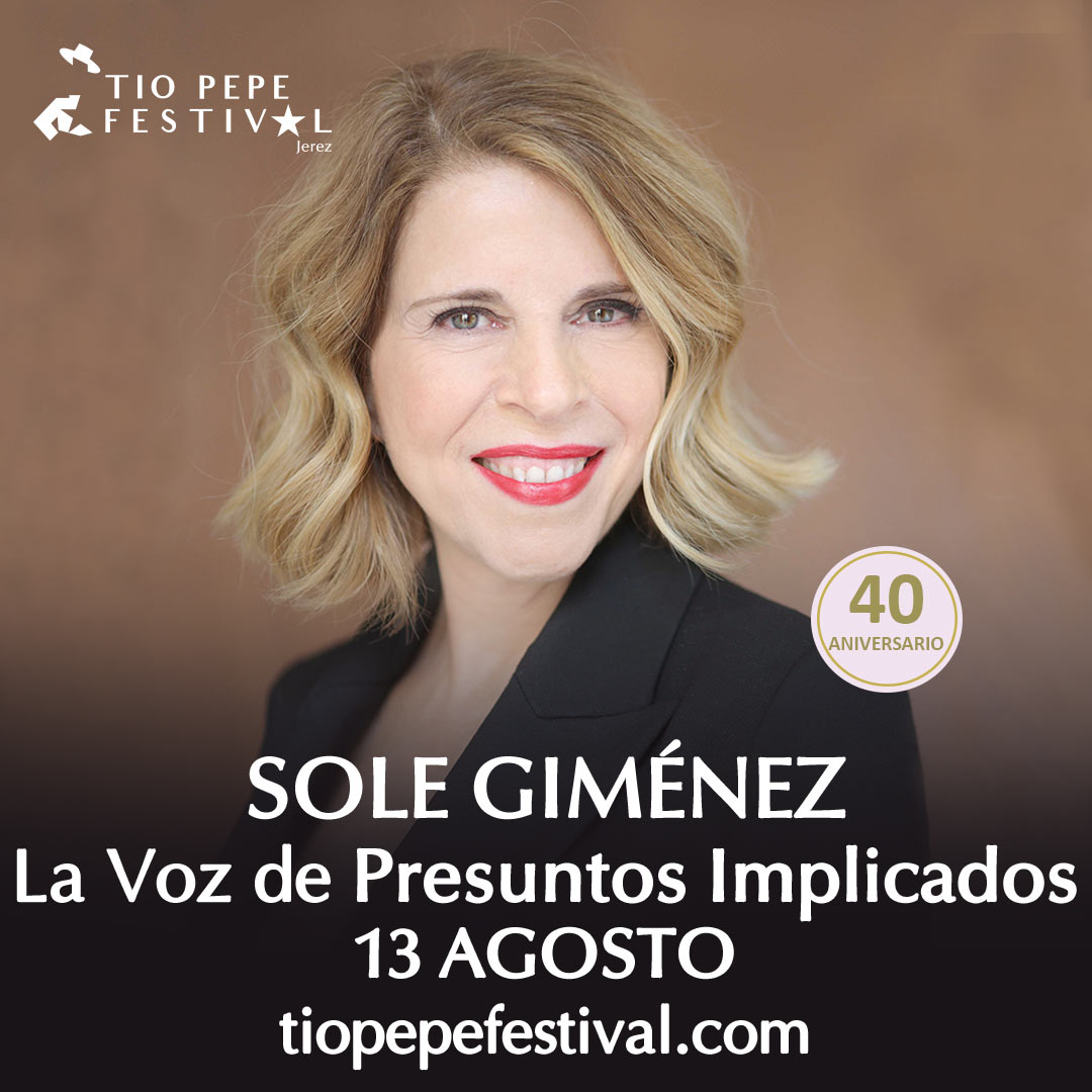 SOLE GIMÉNEZ celebra su 40º aniversario de trayectoria musical en Tío Pepe Festival