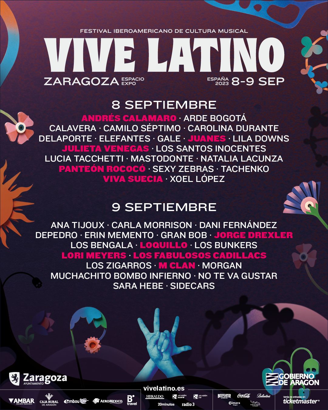 Ya tenemos los horarios del Vive Latino 2023