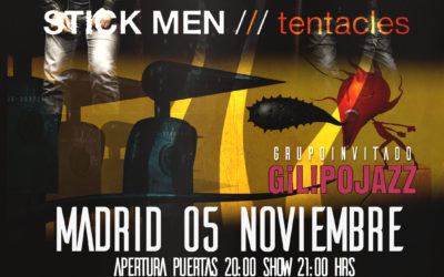 Stick Men en de gira por España en noviembre