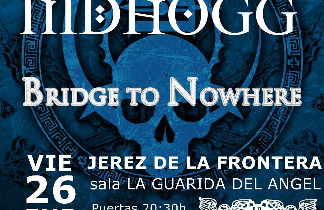 Concierto de Guadaña + Nidöghh + Bridge To Nowhere en Jerez