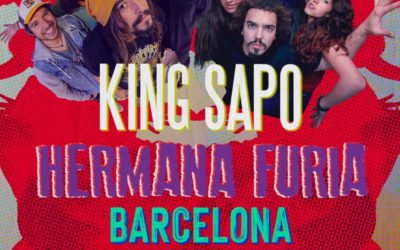 King Sapo estarán en Barcelona el 18 de noviembre