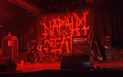 Crónica del concierto de Napalm Death en la Sala Custom de Sevilla