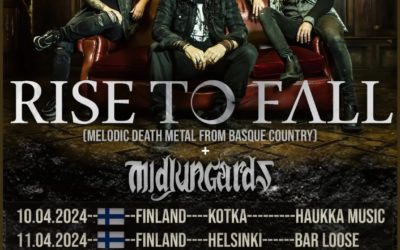 RISE TO FALL harán una pequeña gira por Finlandia y Estonia en 2024