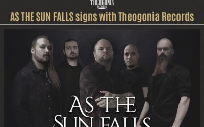 Theogonia Records desata la furia congelada de AS THE SUN FALLS: ¡Nuevo álbum que llegará en la primavera de 2024!