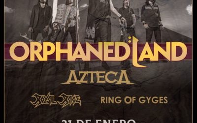 MOTOCULTOR FESTIVAL: ORPHANED LAND + ZTECA + ROYAL RAGE + RAIN OF GYGES en Barcelona