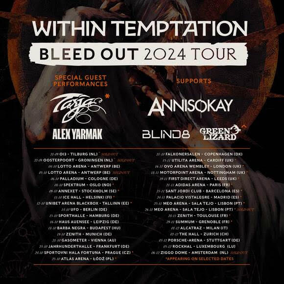 Within Temptation anuncia artistas invitados