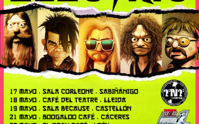 El divertido y descarado hard rock de los alemanes SWEET ELECTRIC aterriza en España este mes de mayo