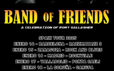 Band of friends de gira por España en Enero