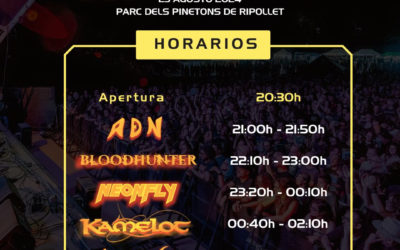 Horarios del Ripollet Rock Festival 2024