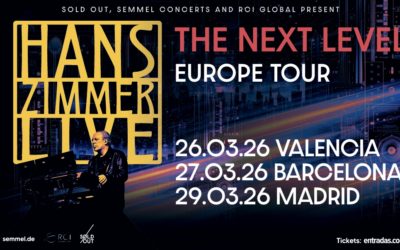 HANS ZIMMER LIVE: TOUR 2026 en Valencia, Barcelona y Madrid