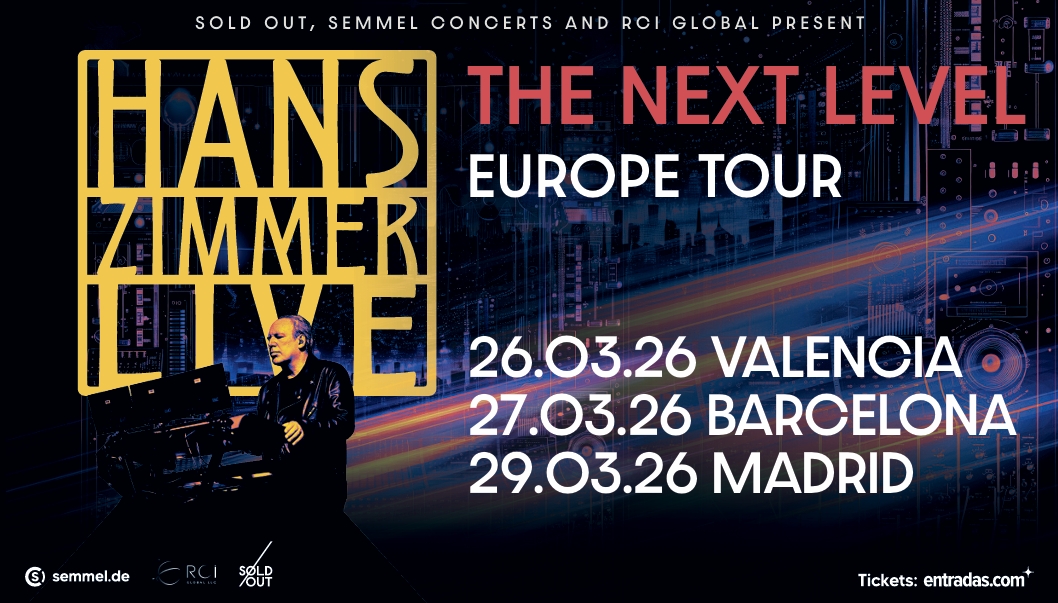 HANS ZIMMER LIVE: TOUR 2026 en Valencia, Barcelona y Madrid