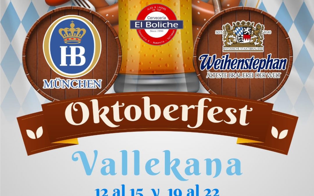 El Oktoberfest Vallekana tendra un ‘O’zapft Is!’ muy rockero y futbolero