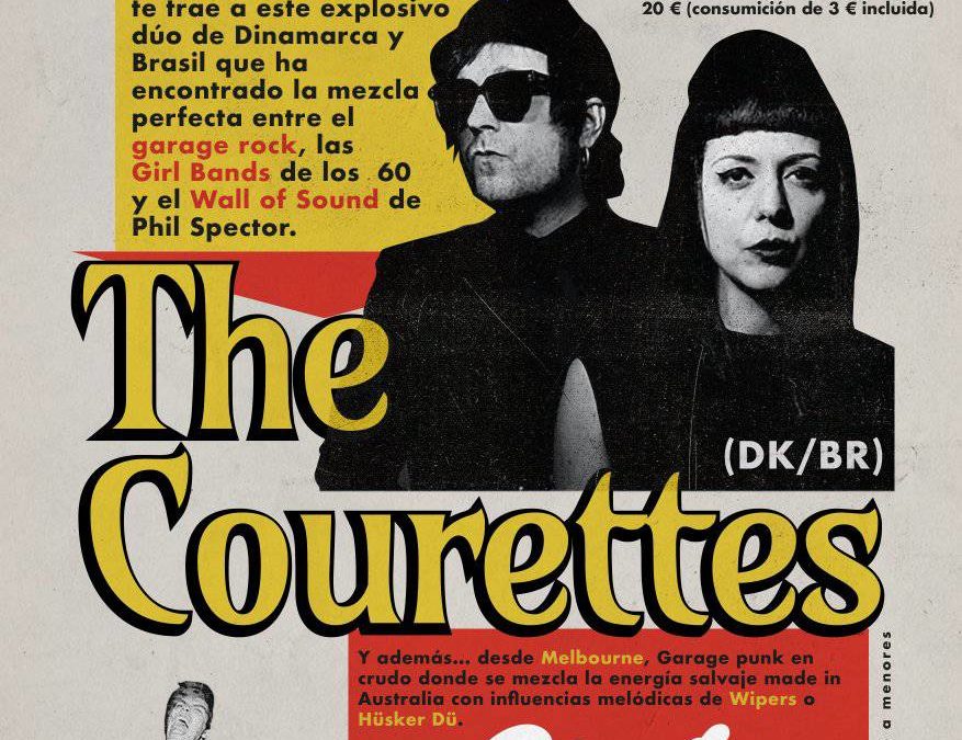 The Courettes y Brat Farrar en Sala Milwaukee (El Puerto de Santa María (Cádiz))